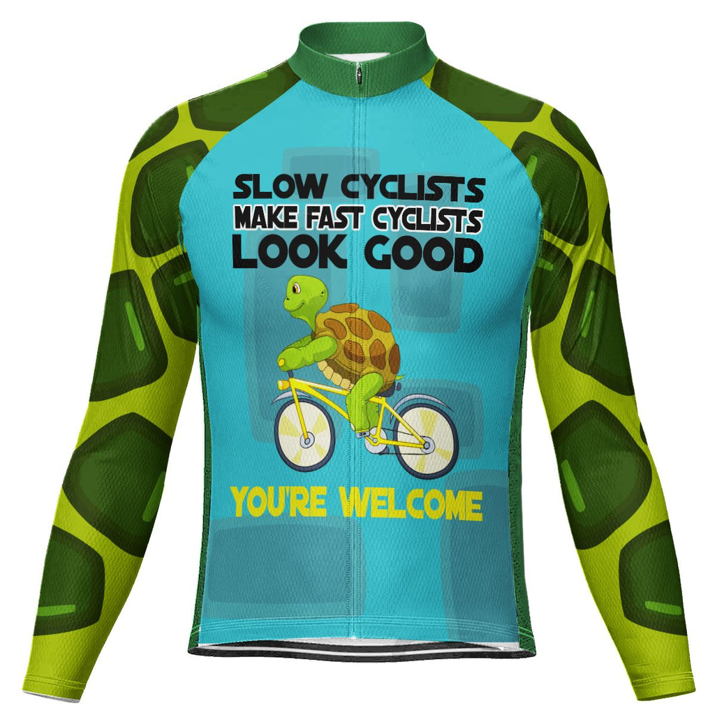 Customized Turtle Long Sleeve Cycling Jersey for Men